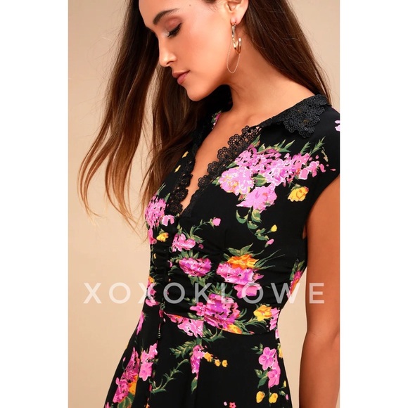 Free People Floral Dress NWT - Picture 7 of 9